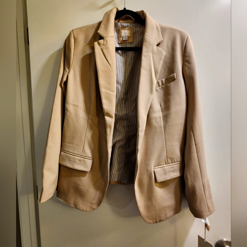 A New Day Beige blazer size 10